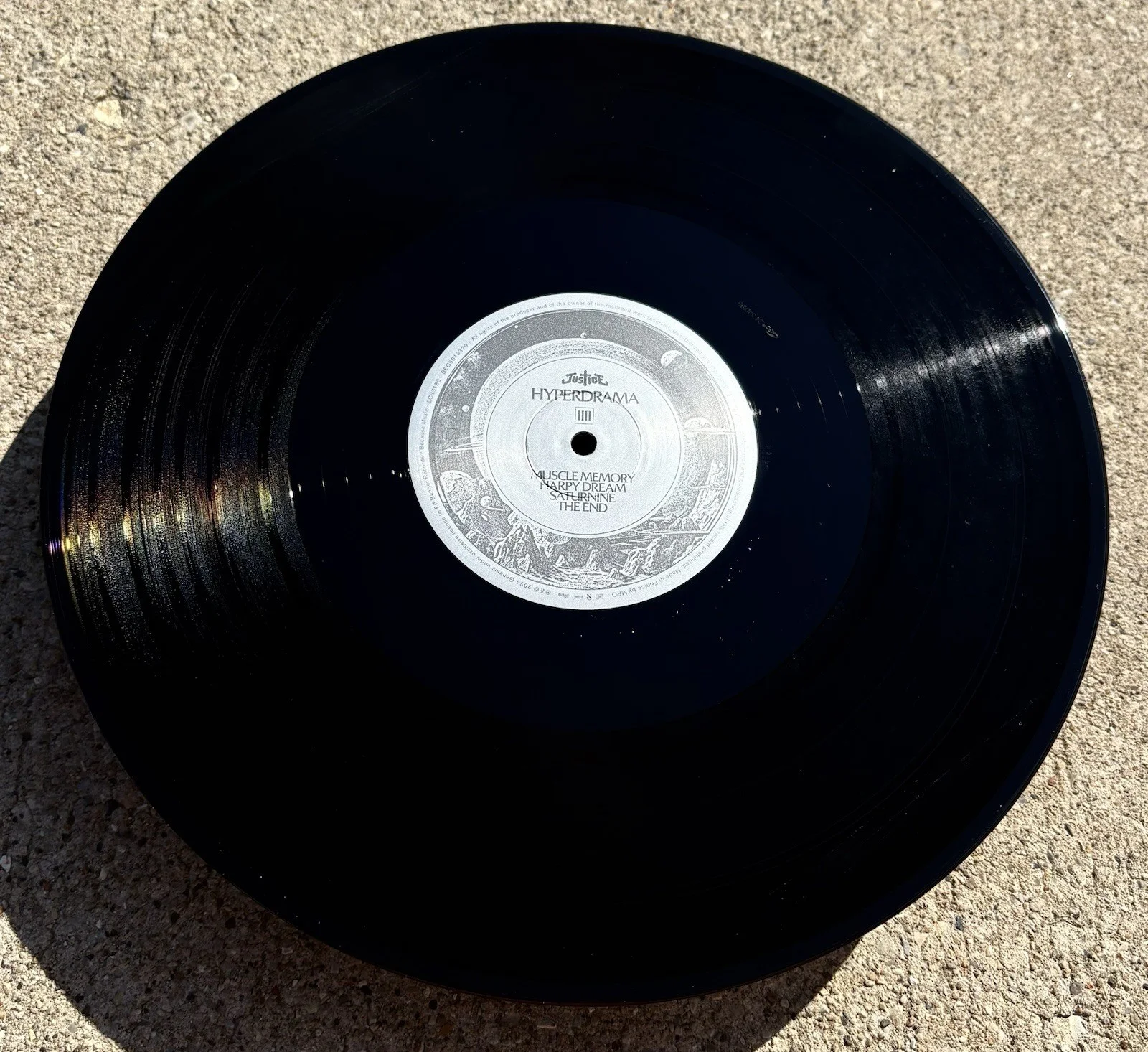 JUSTICE SIGNED Hyperdrama Vinyl JSA COA GASPARD AUGE, image 5
