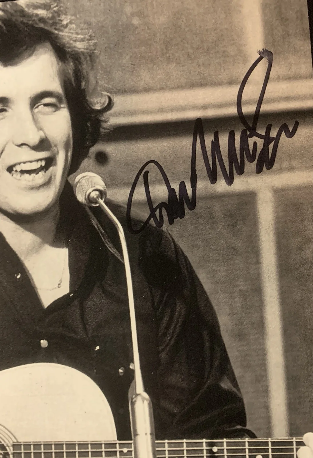 DON MCLEAN Autographed AMERICAN PIE 8x10 with JSA Authentication, image 2