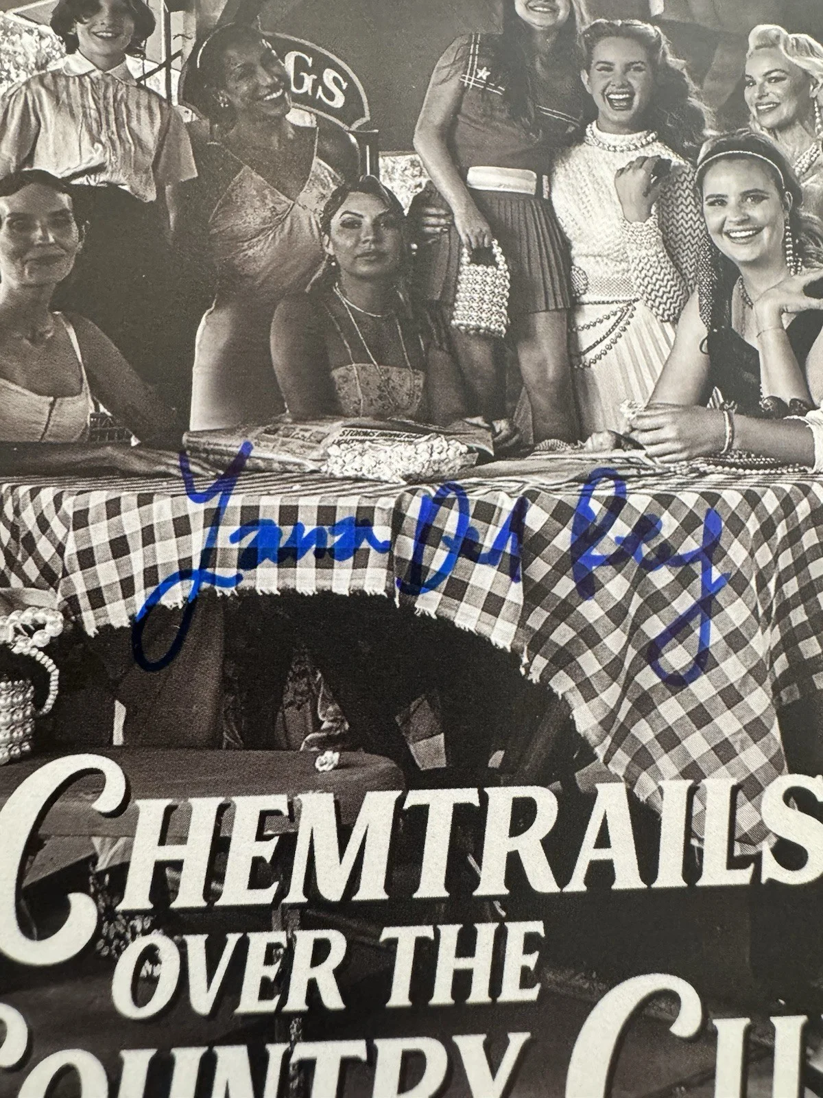 Lana Del Rey Signed "Chemtrails Over Country Club" CD Insert 14x11 Framed - ACOA, image 3