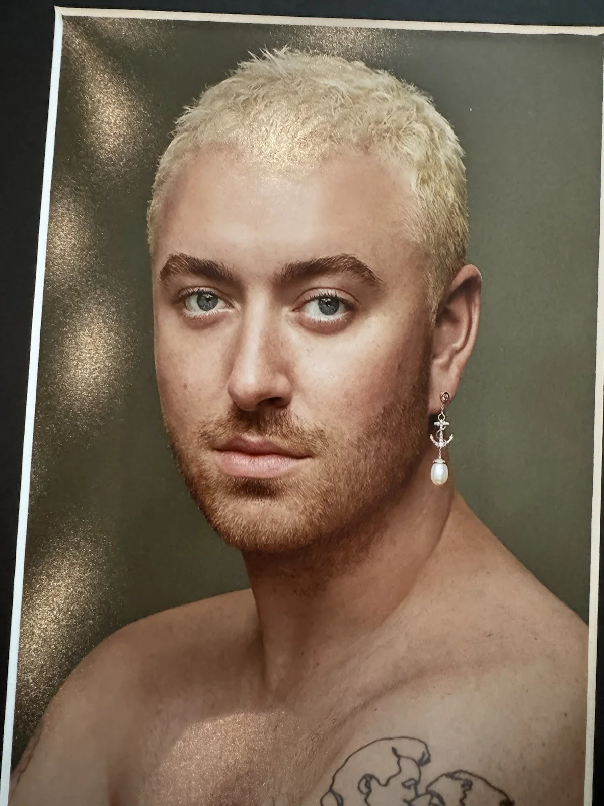 Sam Smith Signed "Love Goes" CD Insert 14x11 Framed - ACOA, image 2