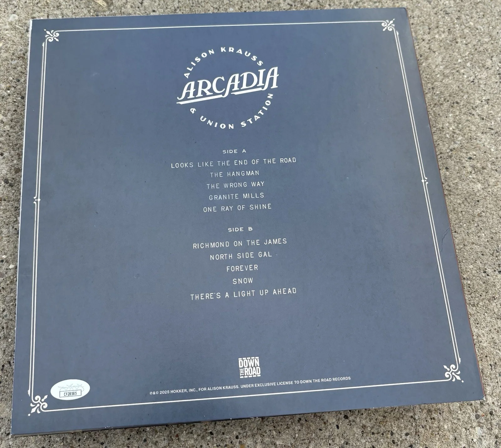 ALISON KRAUSS & UNION STATION SIGNED Vinyl JSA COA Arcadia, изображение 3