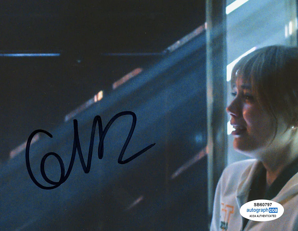 GRACE VAN DIEN — Grace Van Dien signed "STRANGER THINGS" 8x10 Photo f PROOF Rare Chrissy ACOA COA, image 4