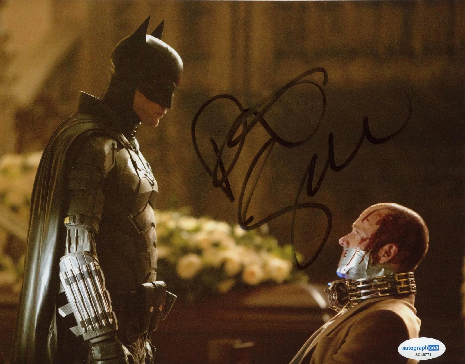 Peter Sarsgaard — Peter Sarsgaard signed "THE BATMAN" 8x10 Photo d EXACT PROOF Gil Colson ACOA COA, image 4