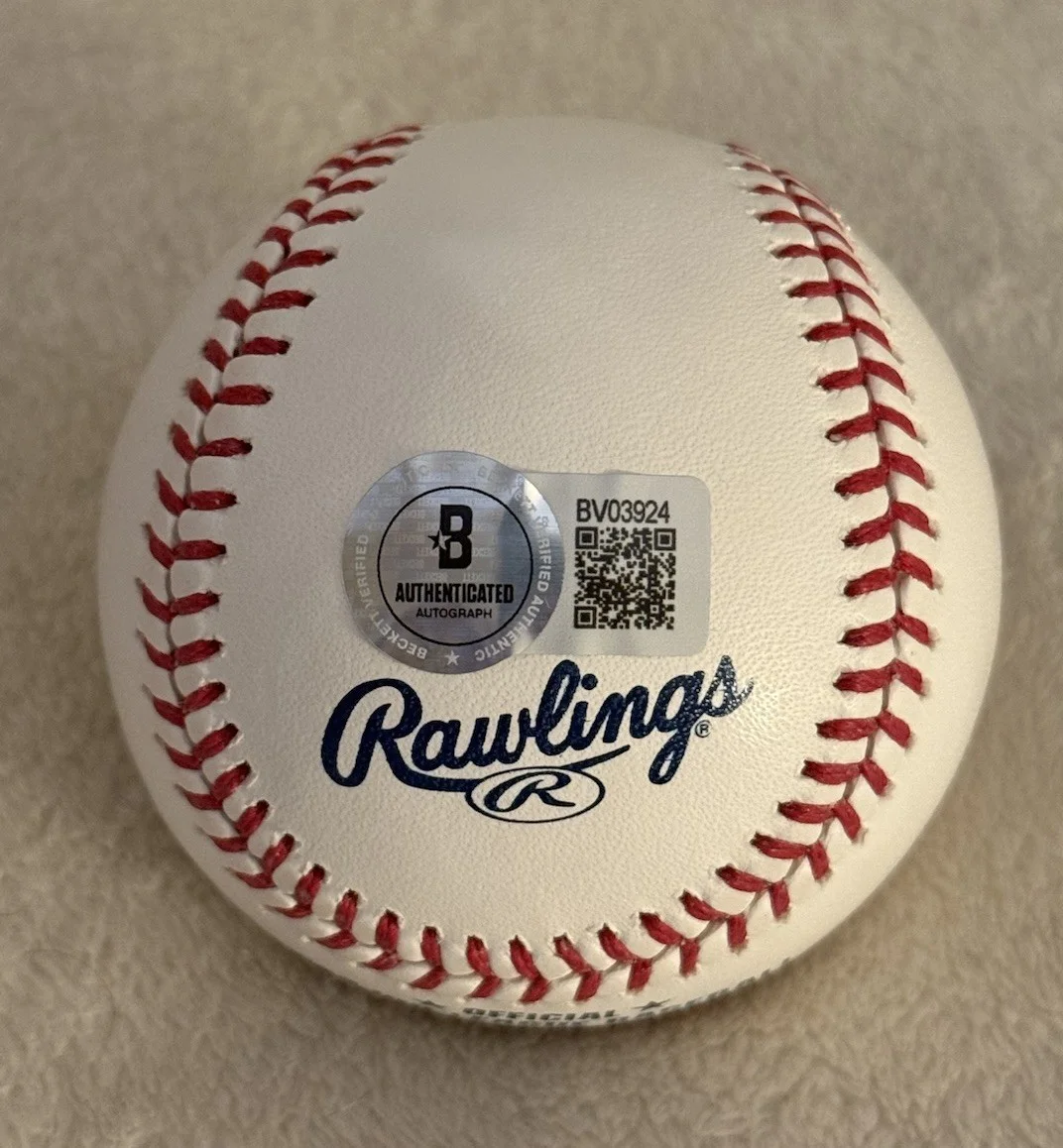 COUNTRY MUSIC STAR JELLY ROLL HAND SIGNED OML BASEBALL W/ BECKETT COA, изображение 2