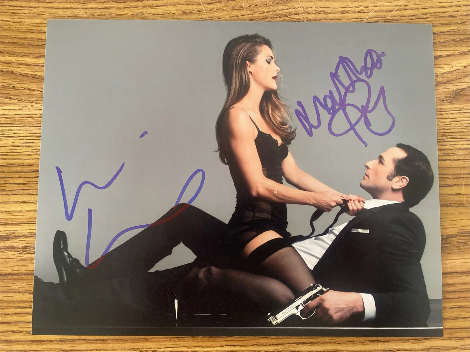 Keri Russell & Matthew Rhys — Keri Russell & Matthew Rhys Autographed 8x10 GQ Photo The Americans