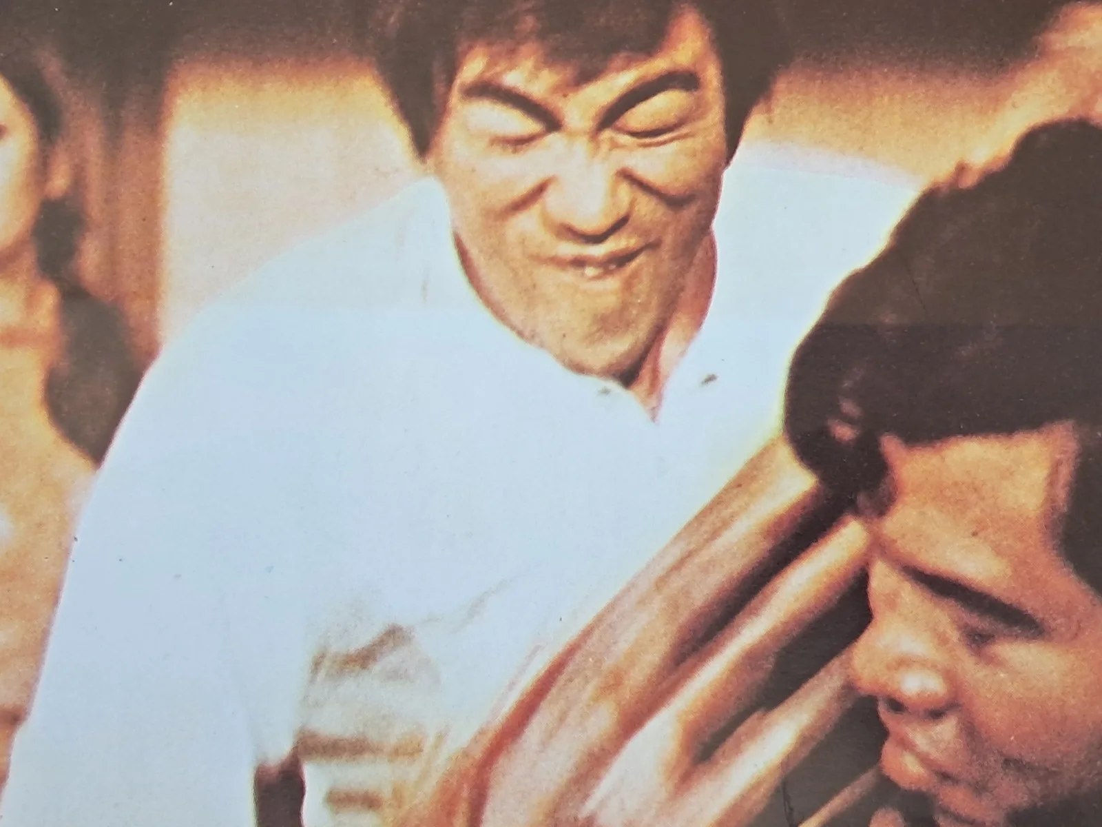The Big Boss ORIGINAL Spanish 1973 LOBBY CARD Fists of Fury Bruce Lee +RARE+ d, изображение 2