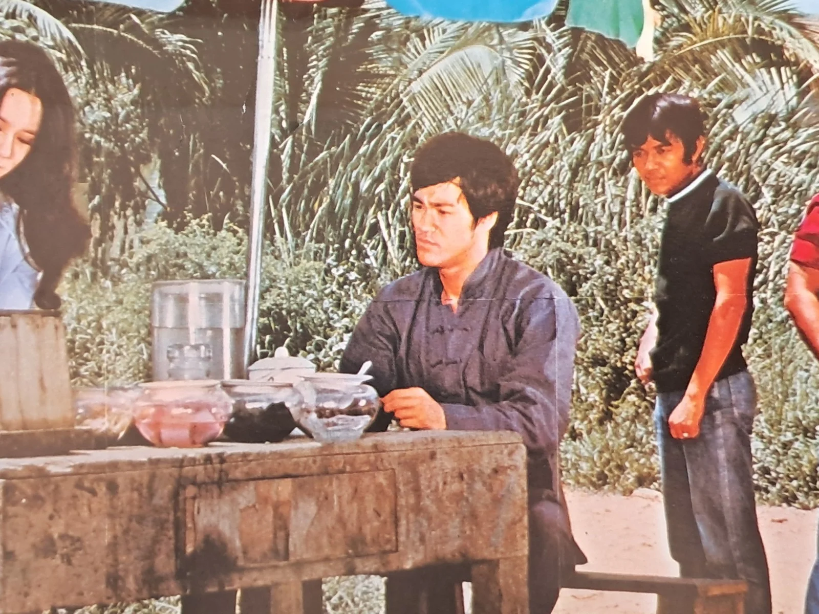 The Big Boss ORIGINAL Spanish 1973 LOBBY CARD Fists of Fury Bruce Lee +RARE+ b, изображение 2