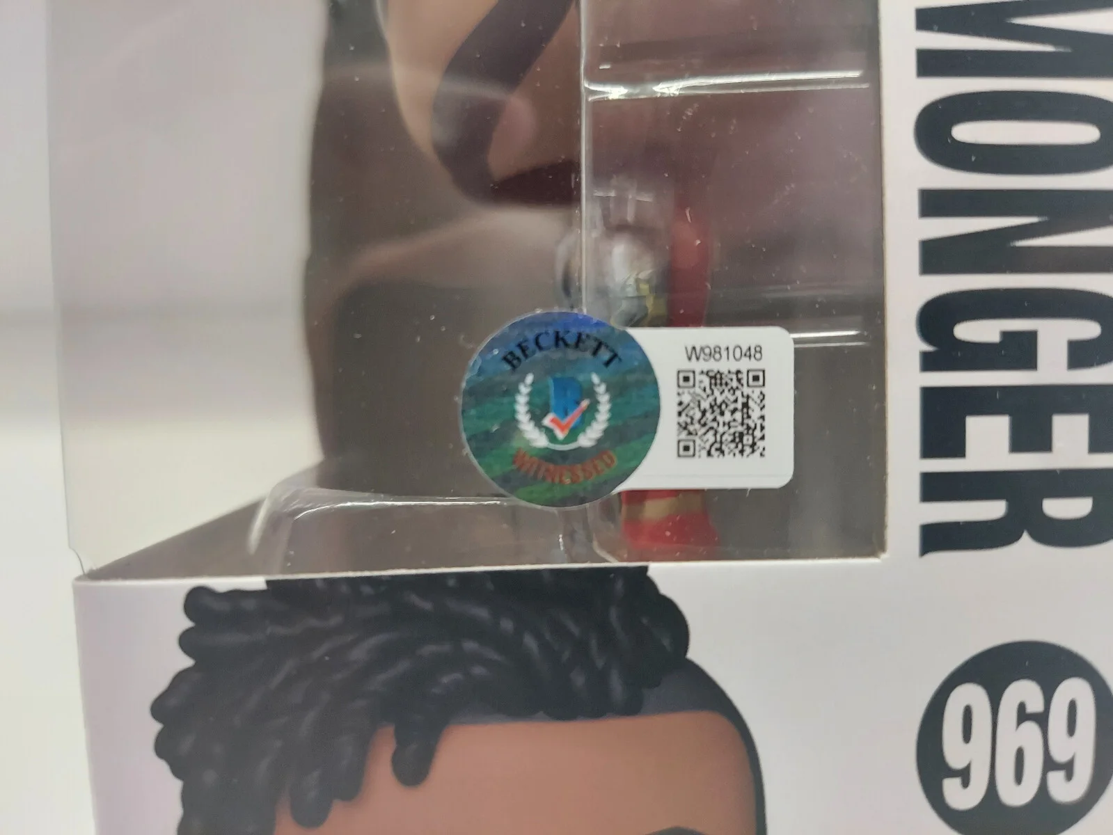 Michael B. Jordan Killmonger Autograph Funko Pop What If 969 BAS Authentic Auto, image 3