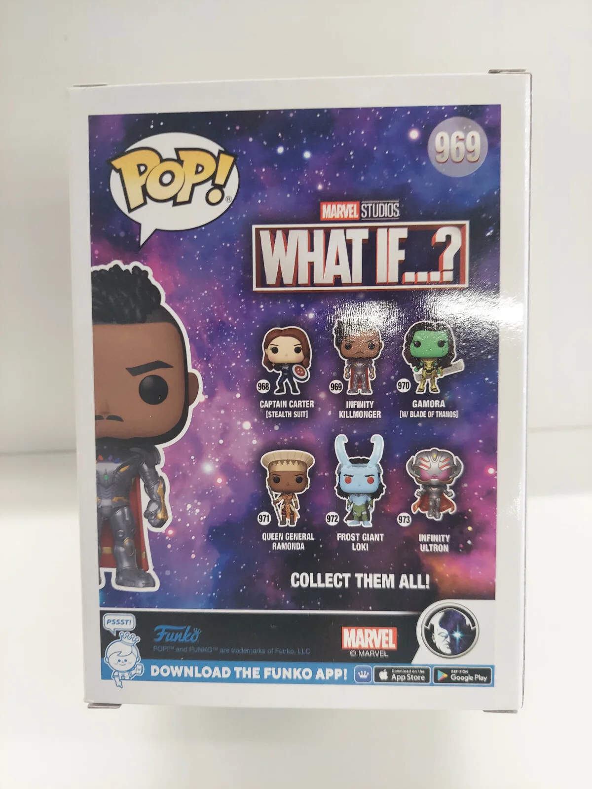 Michael B. Jordan Killmonger Autograph Funko Pop What If 969 BAS Authentic Auto, image 5