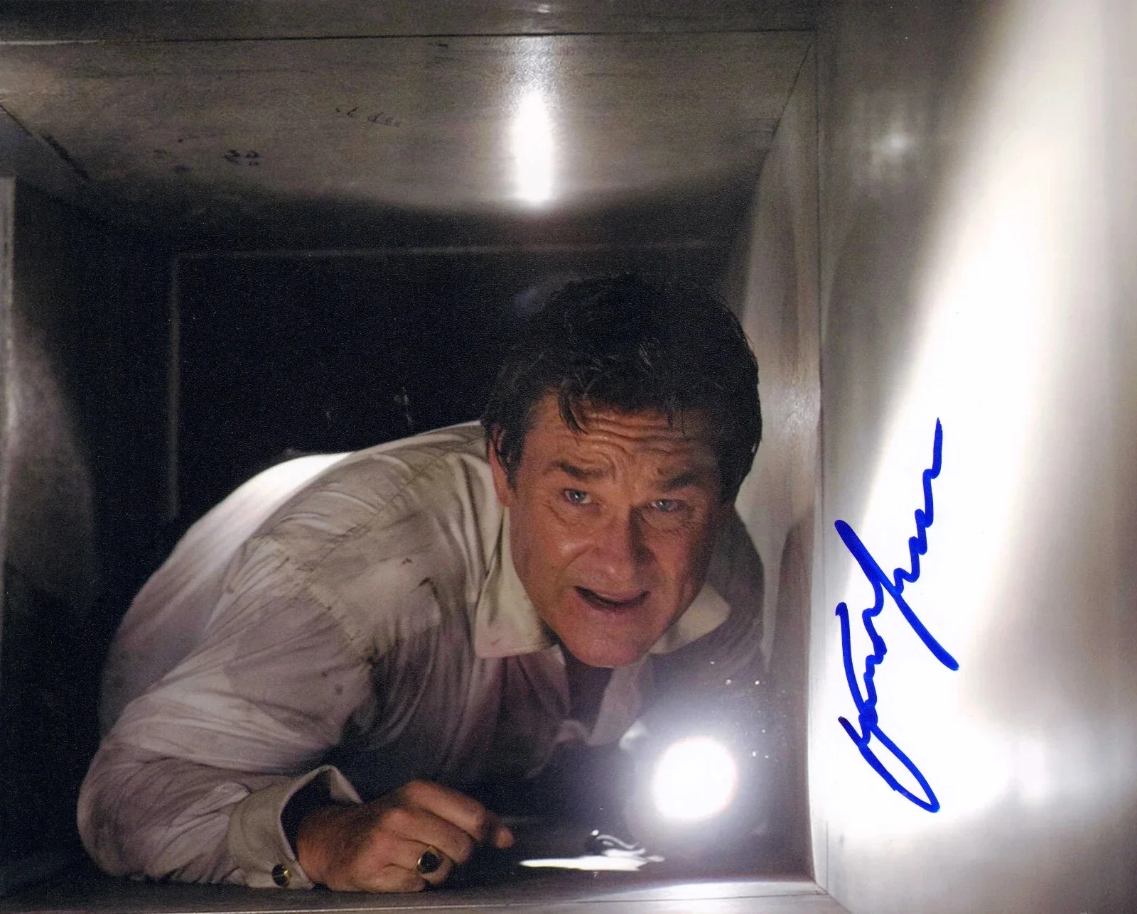 Kurt Russell — Rare -KURT RUSSELL- SWAU Signed/Autograph/Auto 8x10 POSEIDON Movie Photo