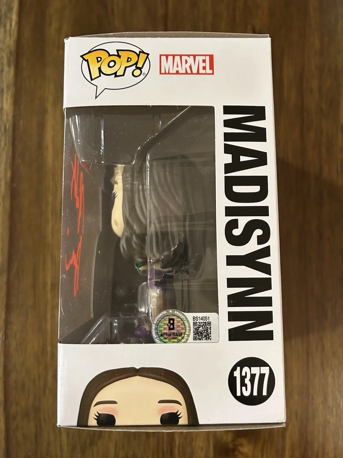 Patty Guggenheim — Patty Guggenheim ‘She-Hulk: Attorney at Law’ Signed ‘Madisynn’ Funko Pop Beckett, изображение 2
