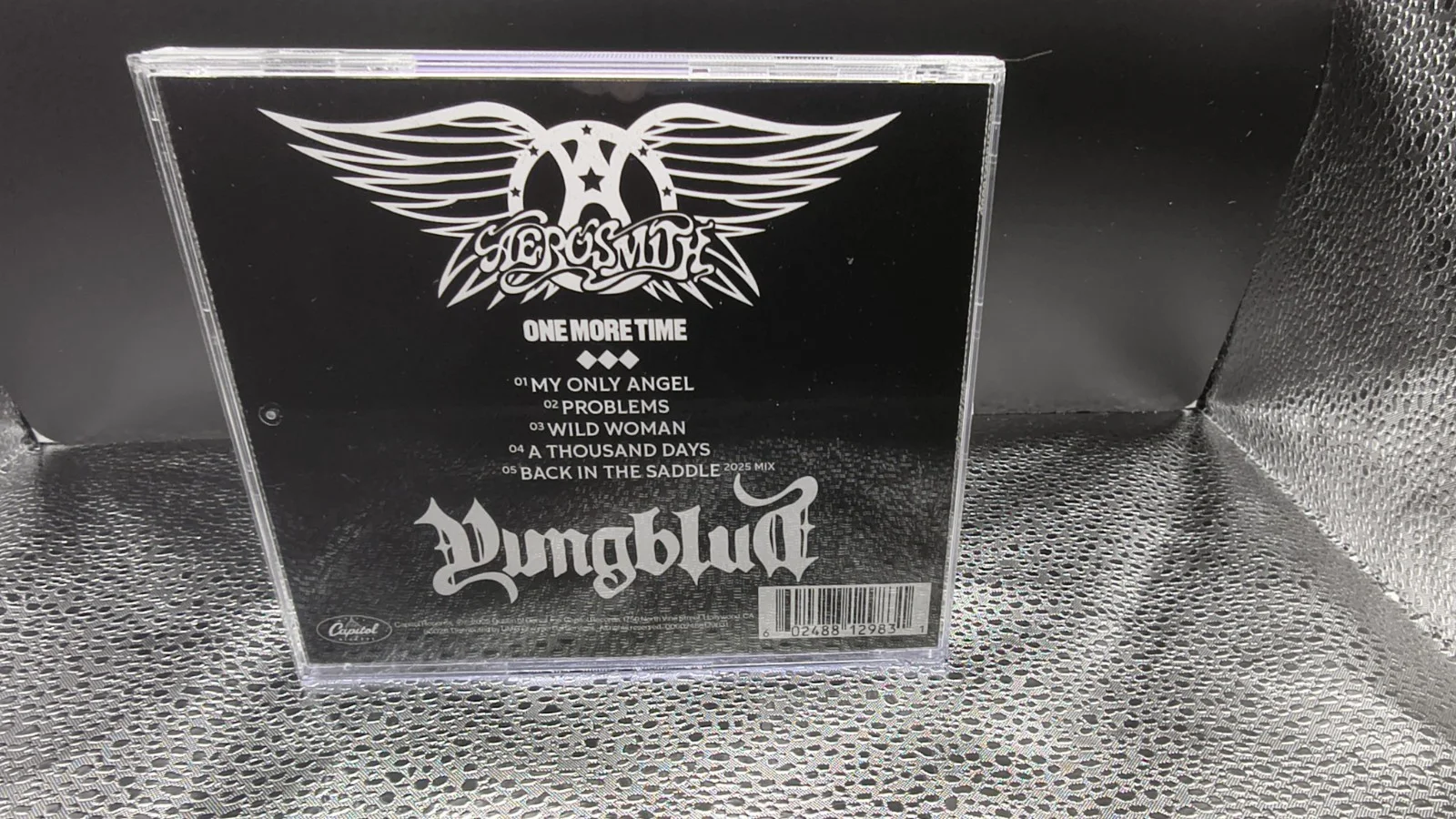YUNGBLUD auto signed CD booklet CD Aerosmith “One More Time” READ DESCRIPTION, image 5