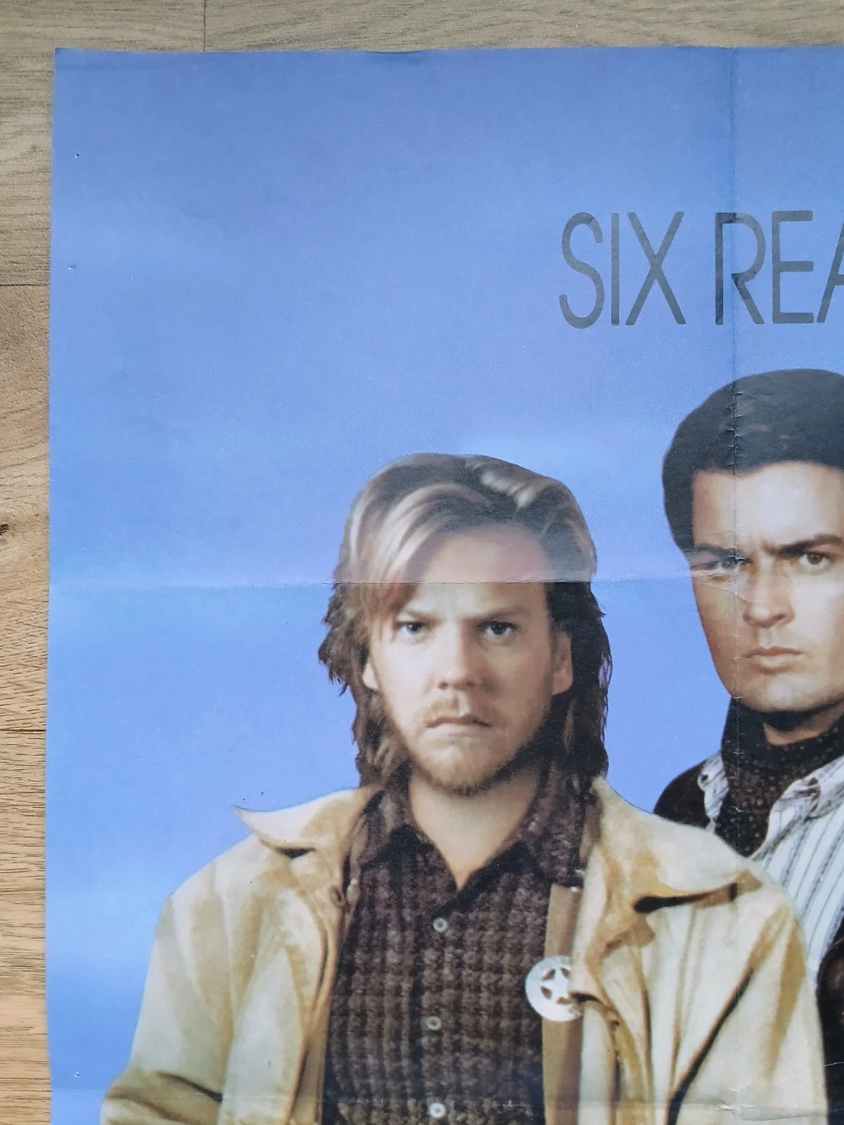 YOUNG GUNS (1988) original UK quad poster - Estevez, Sheen, Sutherland, Philips, изображение 2