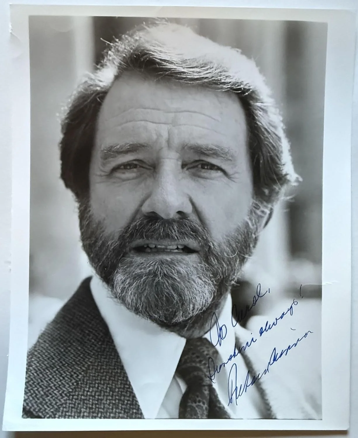 Richard Crenna — Richard Crenna (d. 2003) Signed Autographed Glossy 8x10 Photo