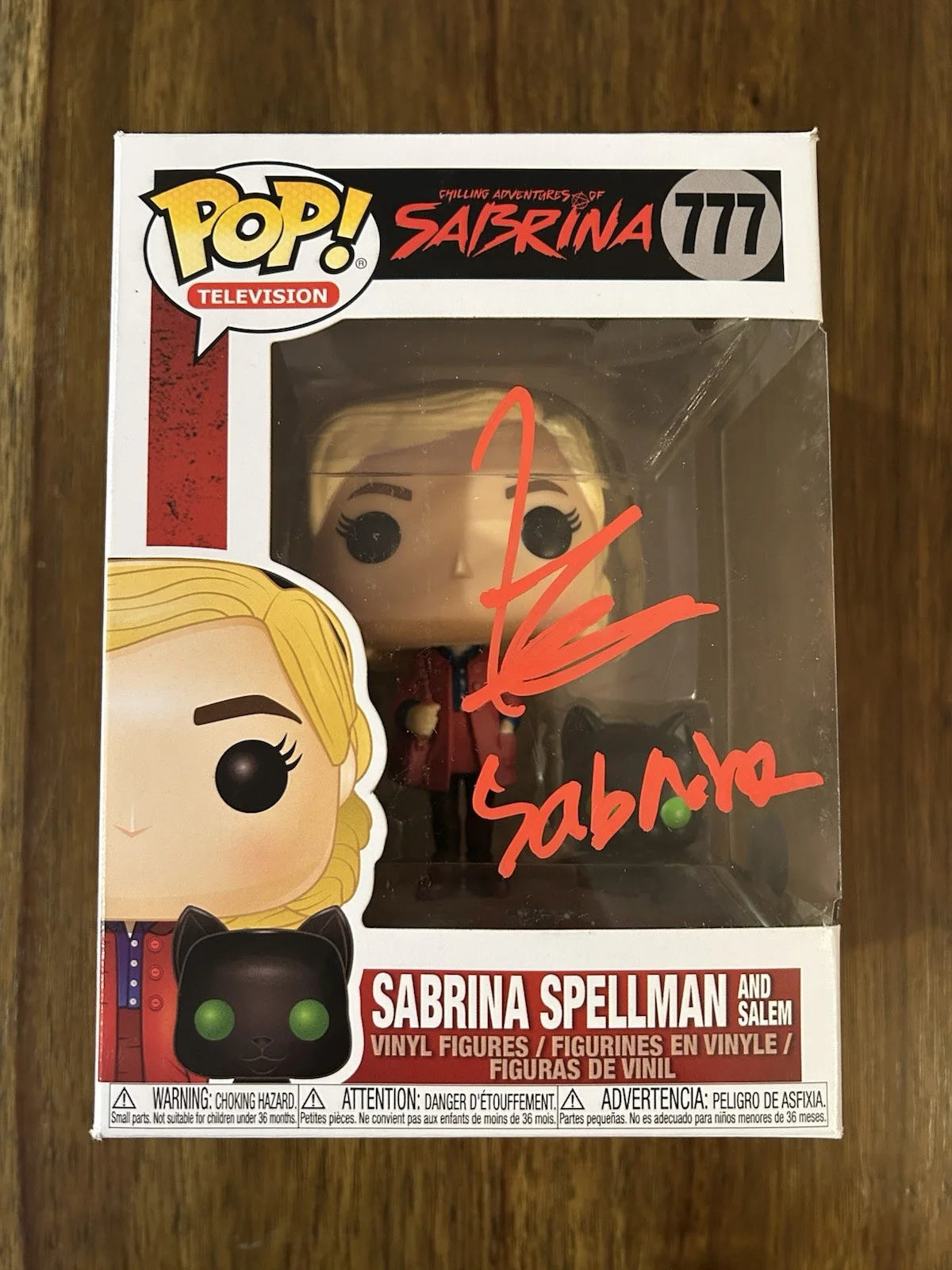 Kiernan Shipka — Kiernan Shipka ‘The Chilling Adventures Of Sabrina’ Signed Funko Pop Beckett