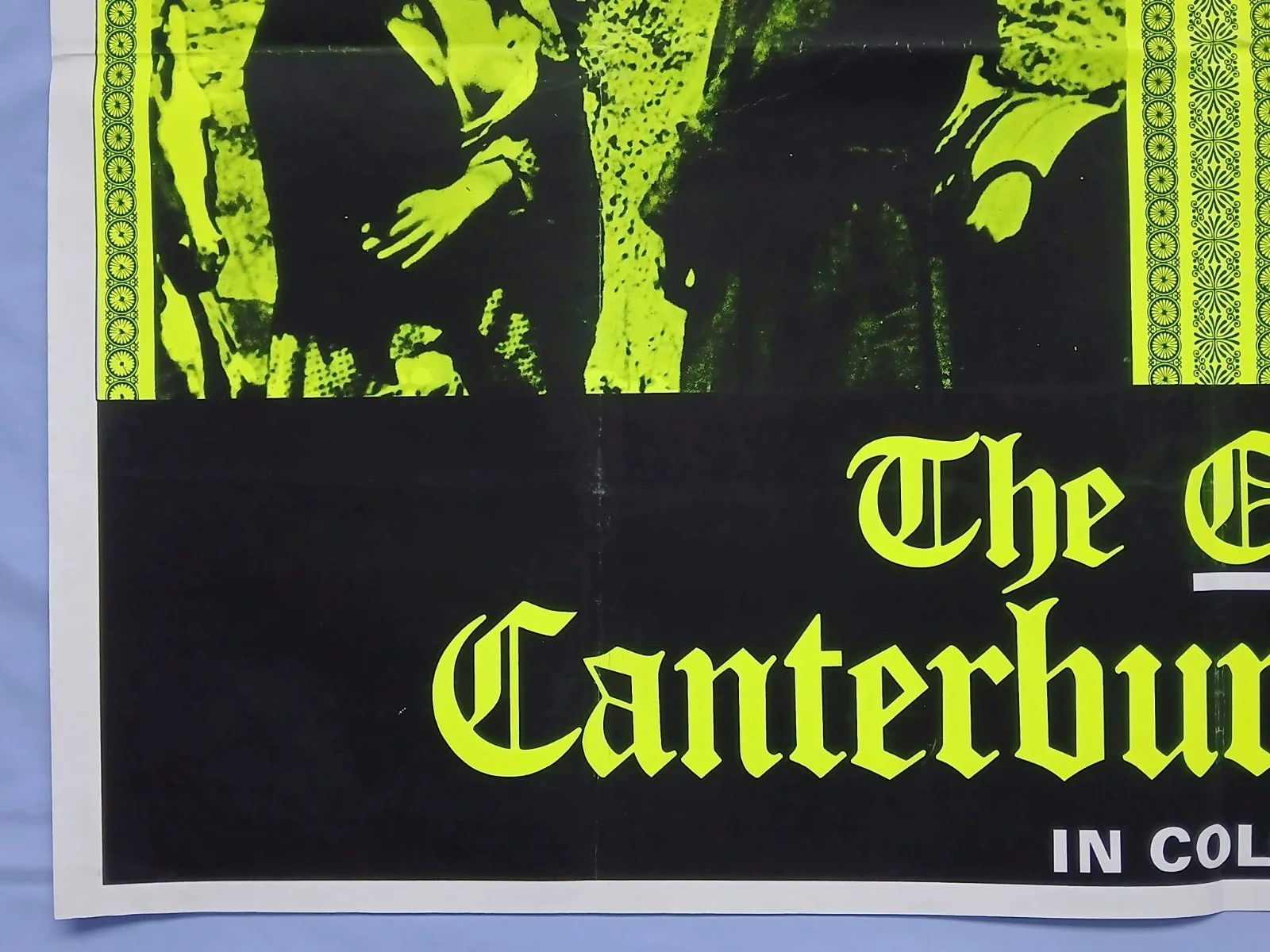 THE OTHER CANTERBURY TALES (1972) rare original UK quad poster - erotic comedy, изображение 4