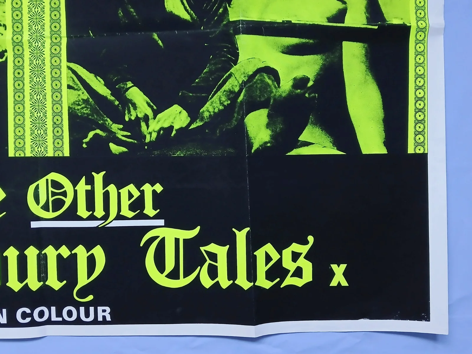 THE OTHER CANTERBURY TALES (1972) rare original UK quad poster - erotic comedy, изображение 5