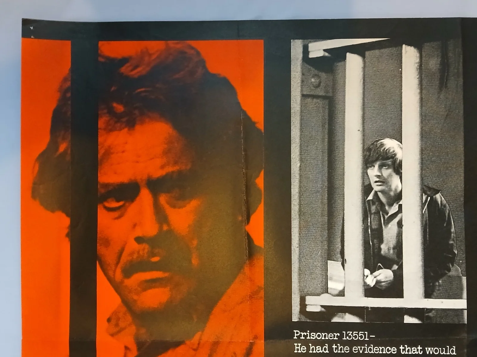 THE GLASS HOUSE (1971) original UK quad poster - Truman Capote prison drama, изображение 2