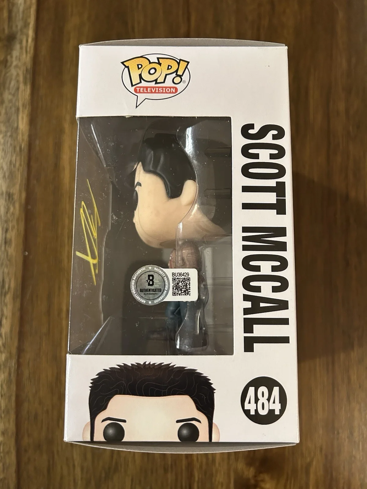 Tyler Posey ‘Teen Wolf’ Signed Funko Pop ‘Scott McCall’ Beckett, image 2