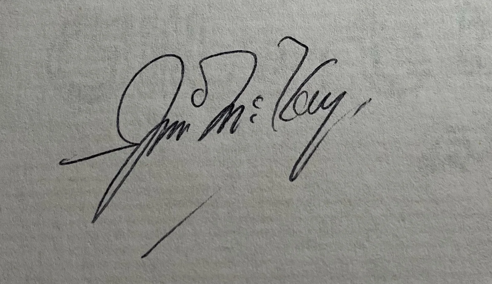 Jim McKay ABC Sports Signed B&W Photo & Letter Dated 1977 w/ COA & Top Loader, изображение 4