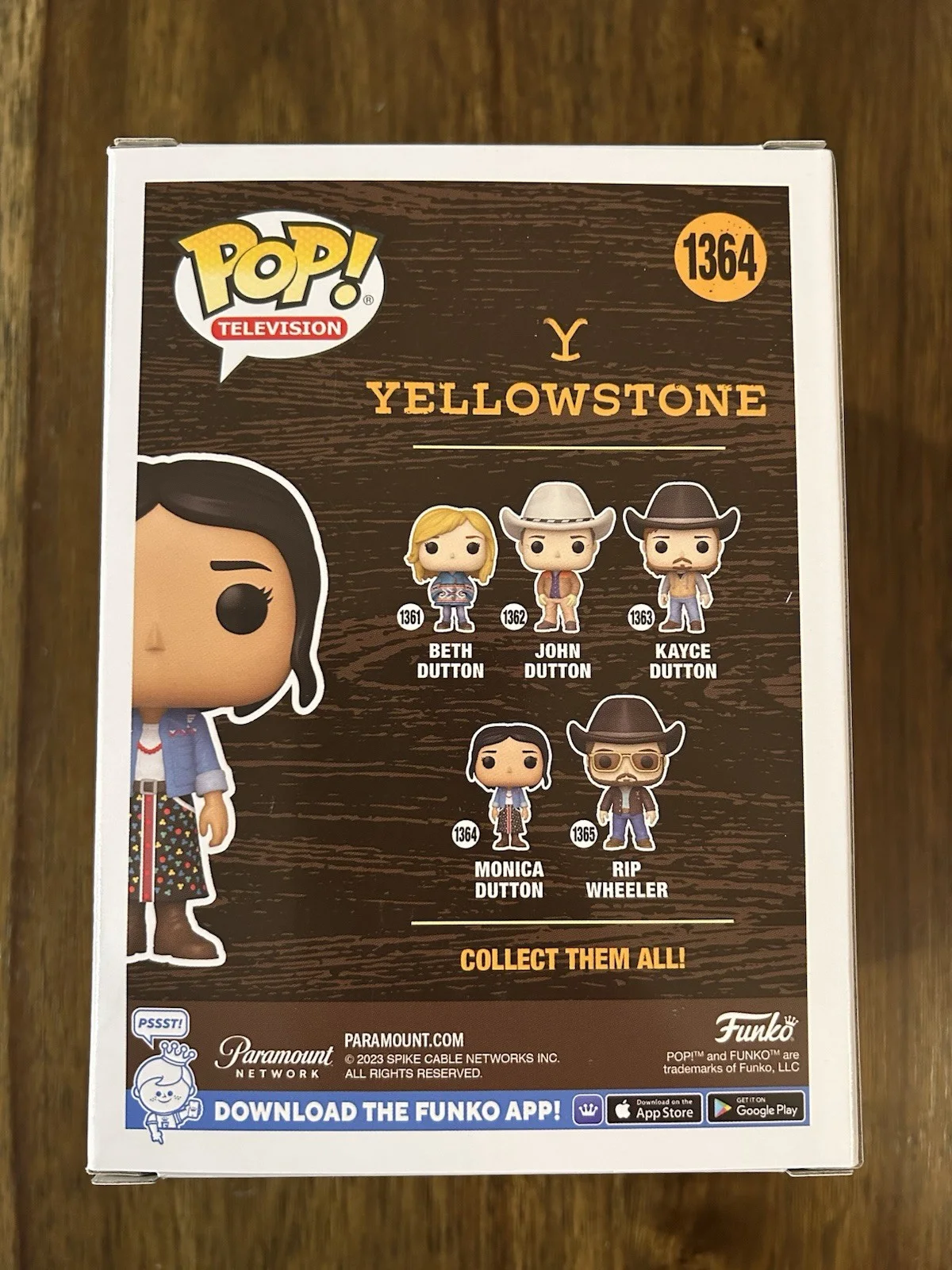 Kelsey Asbille ‘Yellowstone’ Signed Funko Pop #1364 ‘Monica Dutton’ Beckett, изображение 3