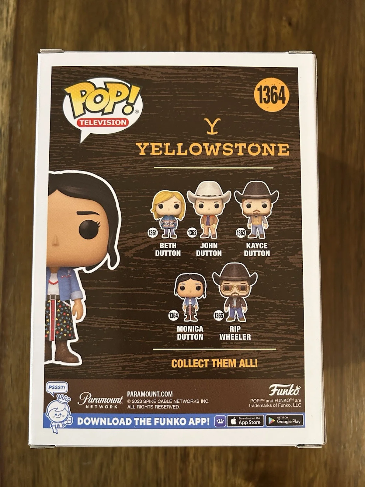 Kelsey Asbille ‘Yellowstone’ Signed Funko Pop #1364 ‘Monica Dutton’ Beckett, изображение 3