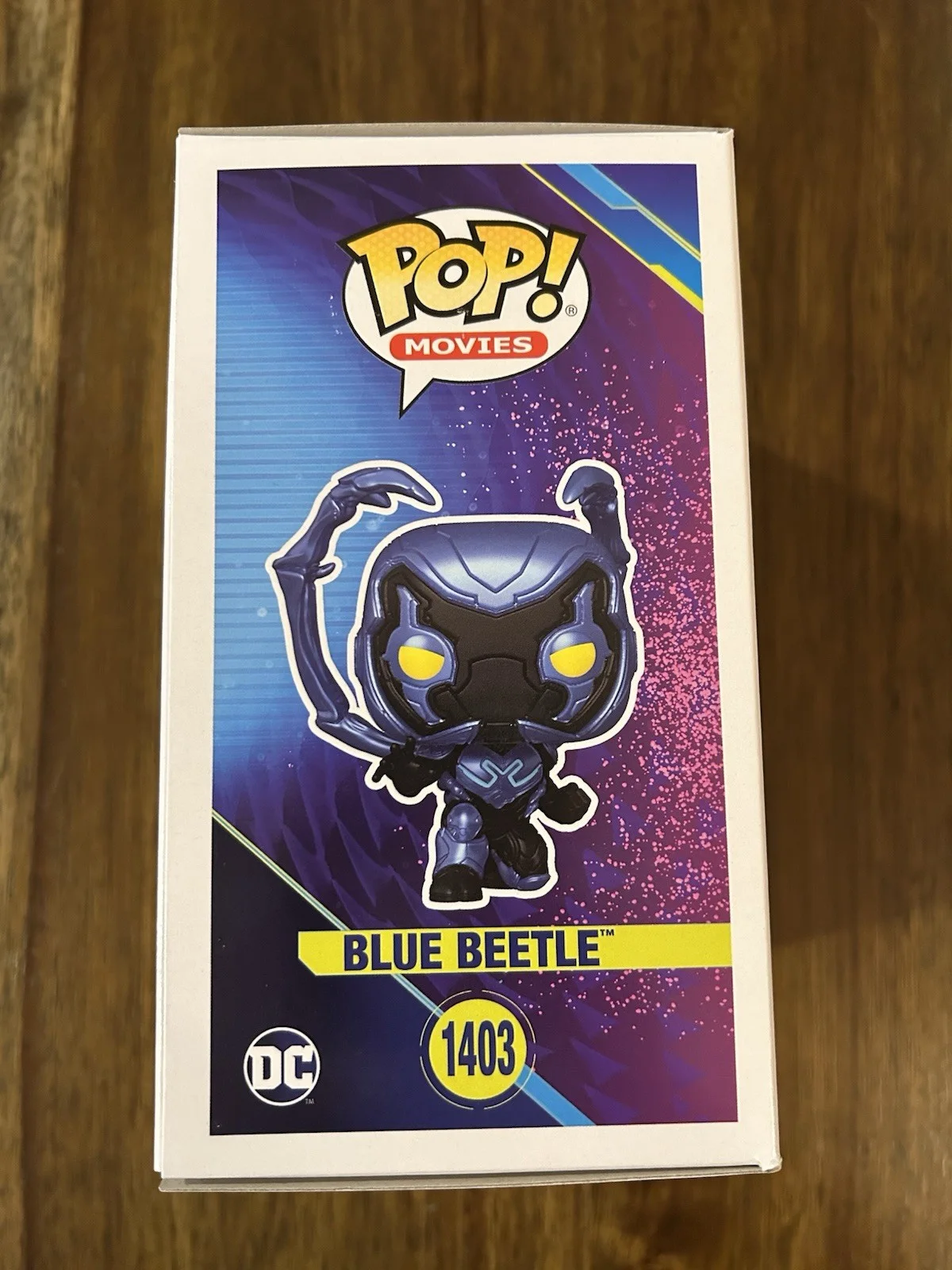 Xolo Mariduena ‘Blue Beetle’ Signed ‘Jaime Reyes’ Funko Pop Beckett, image 4