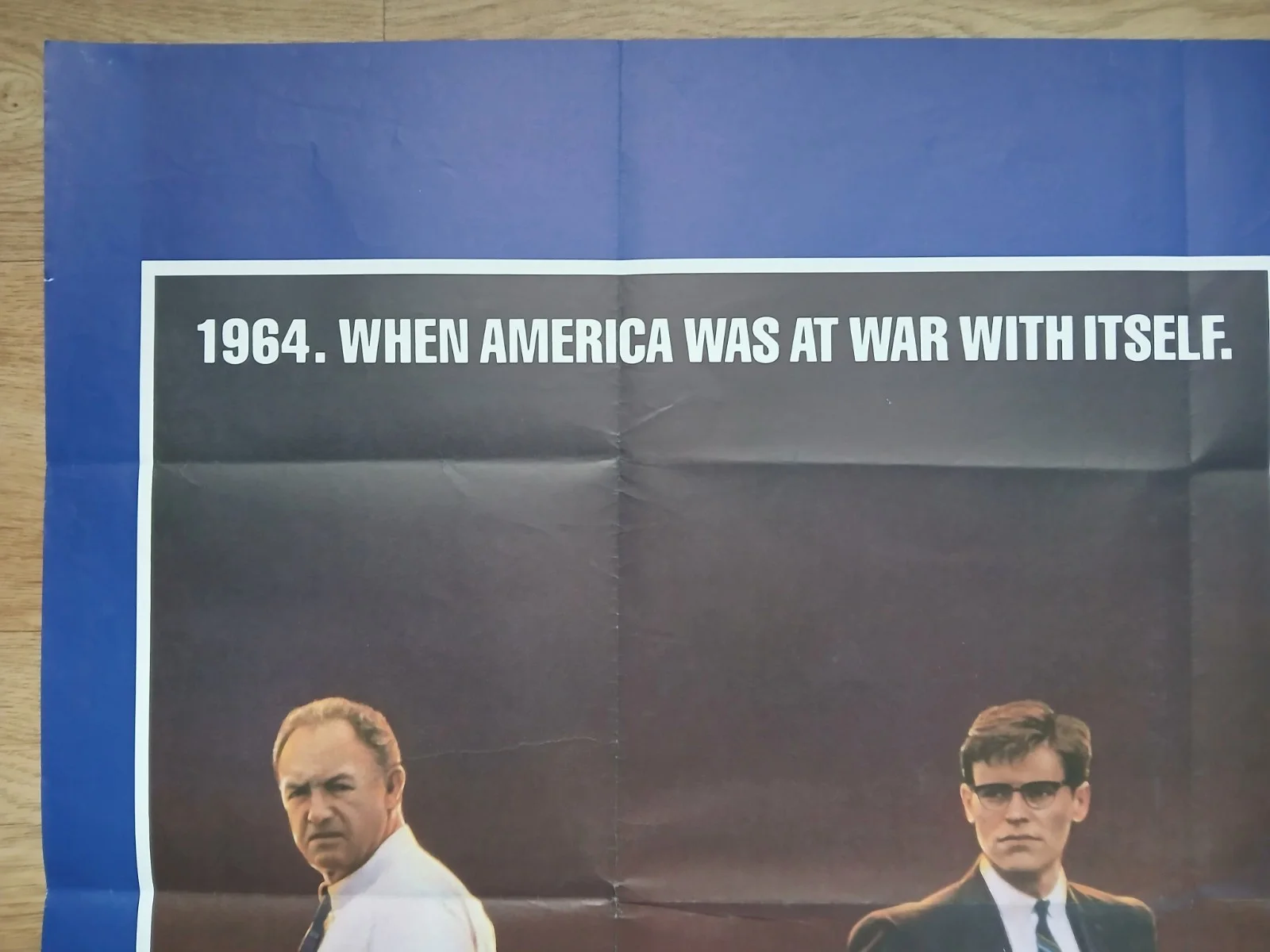 MISSISSIPPI BURNING (1988) original UK quad poster - Gene Hackman, Willem Defoe, изображение 2