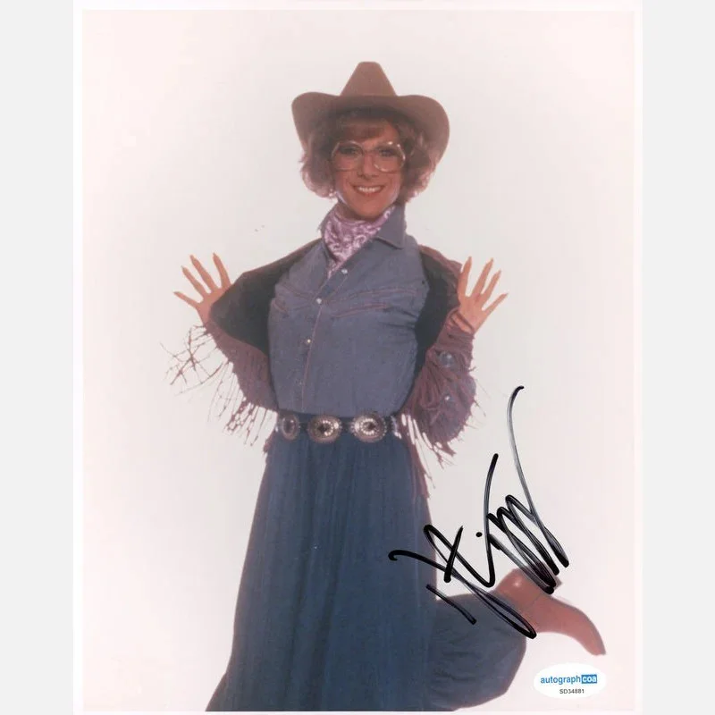 DUSTIN HOFFMAN autograph ACOA signed 8x10 photography Tootsie — DUSTIN HOFFMAN autograph ACOA signed 8x10 photography Tootsie
