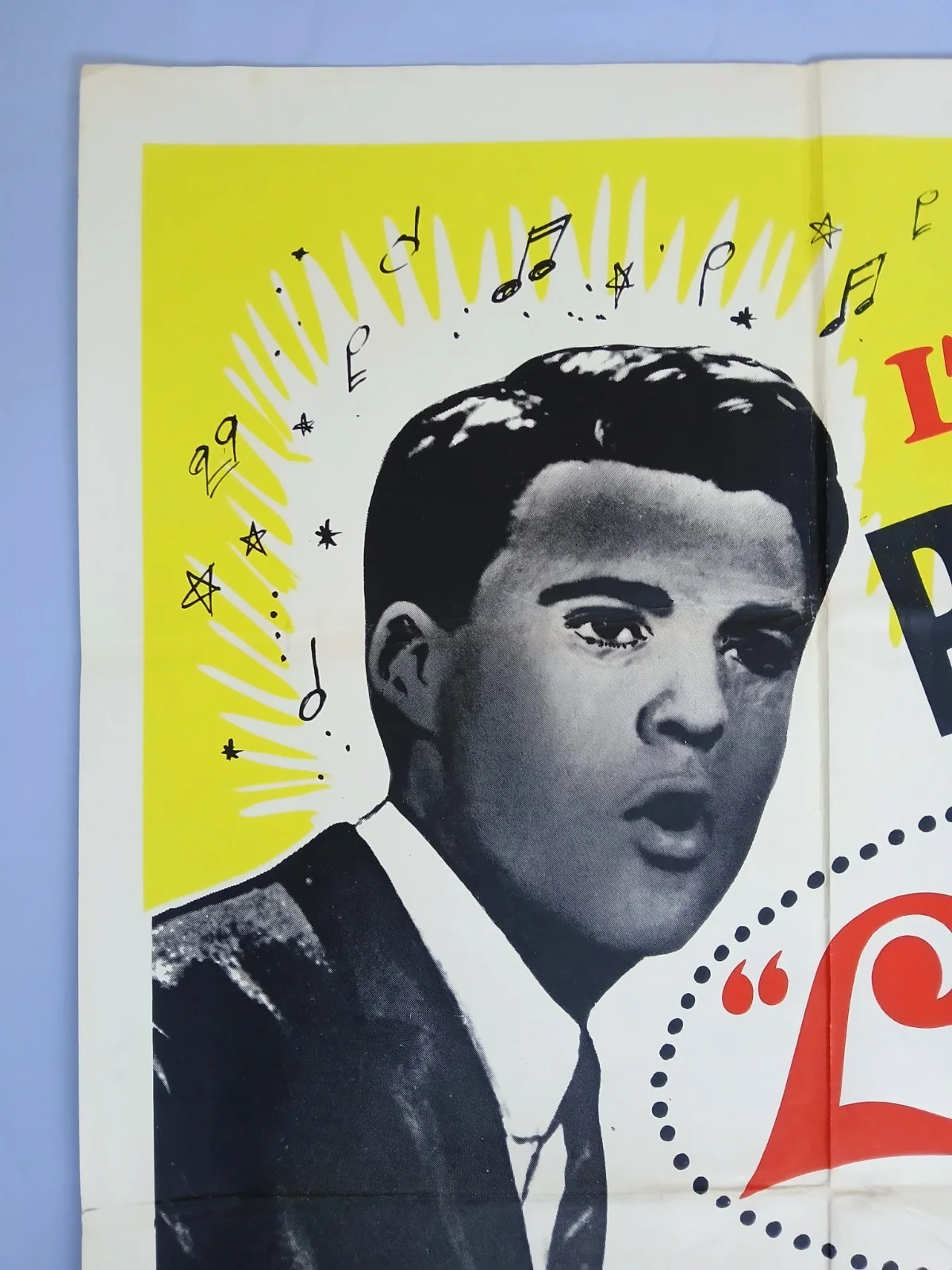 LOVE & KISSES (1965) original UK quad poster - Ricky Nelson rock 'n' roll, изображение 2