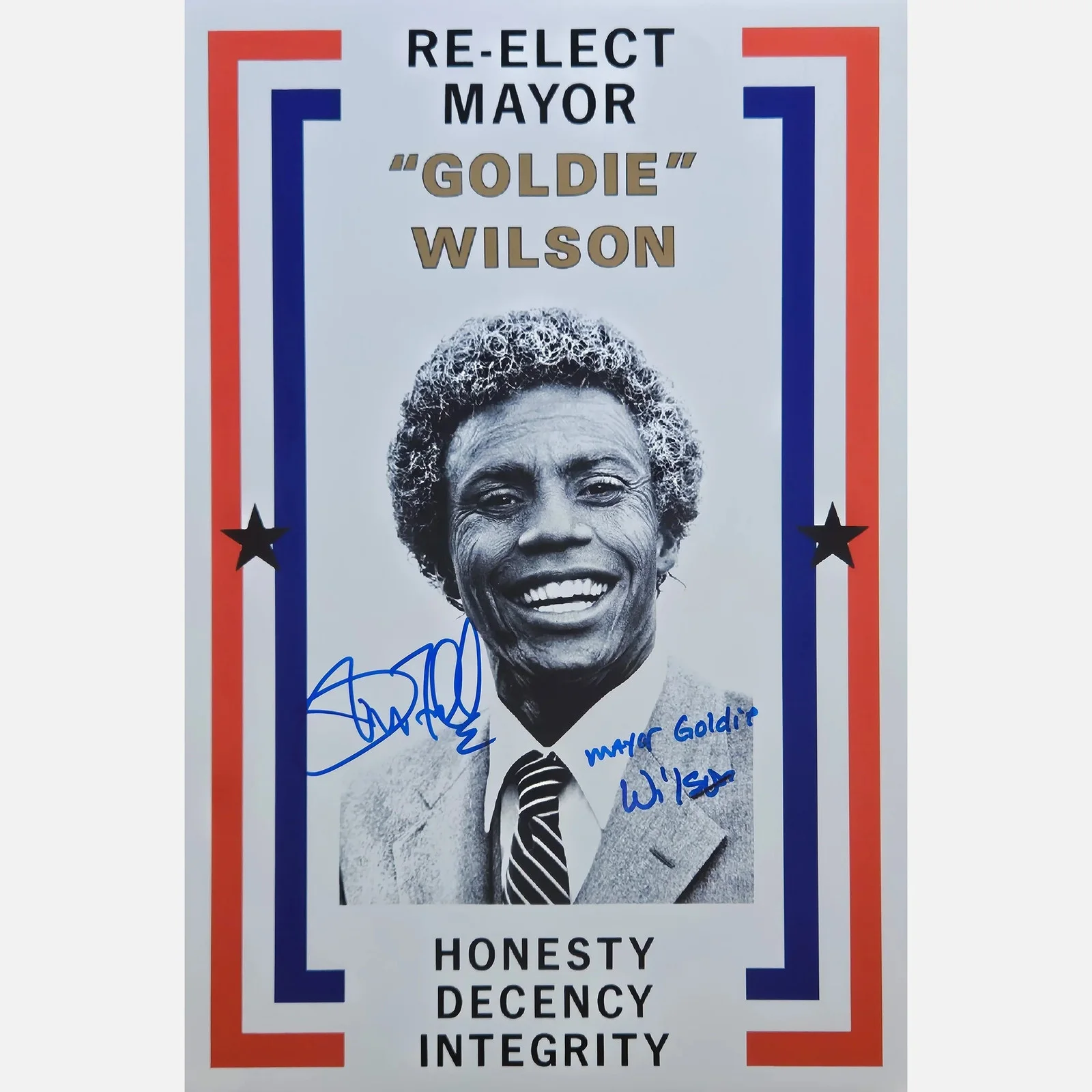 DONALD FULLILOVE autograph ACOA signed 12x18 poster BACK TO THE — DONALD FULLILOVE autograph ACOA signed 12x18 poster BACK TO THE FUTURE