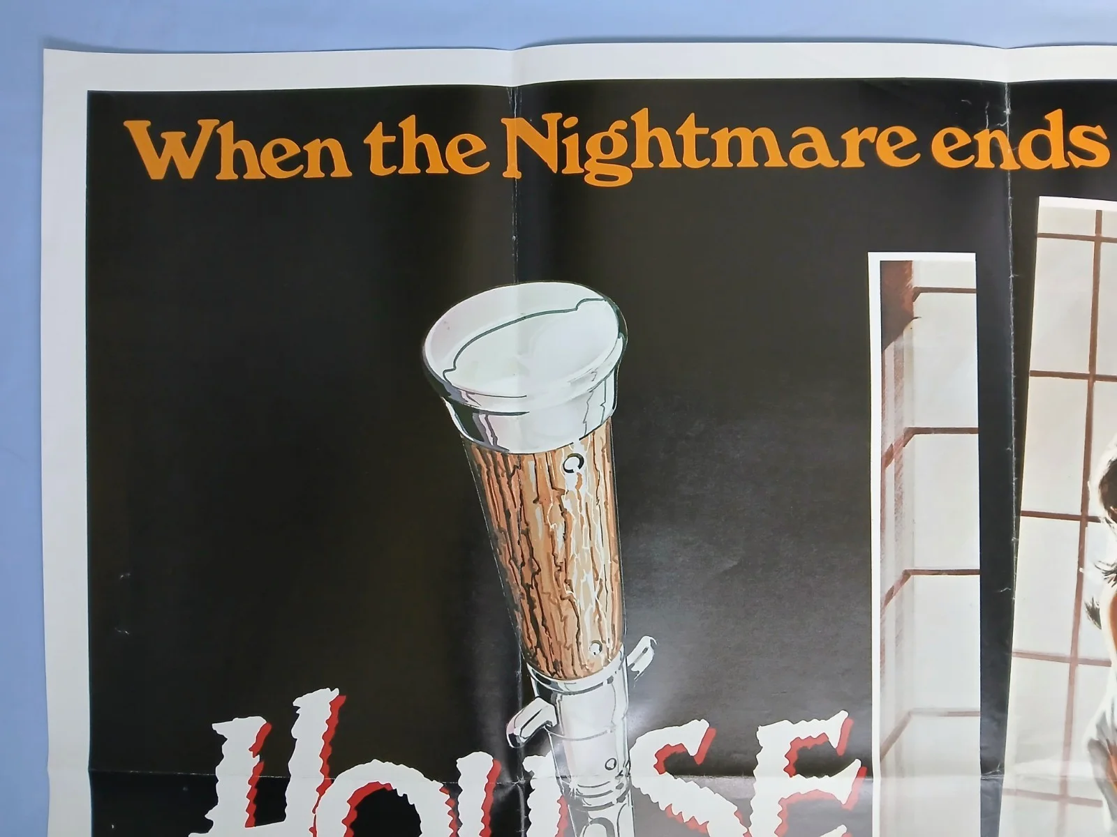 HOUSE OF EVIL (1982) original UK quad poster - college sexploitation horror, изображение 2