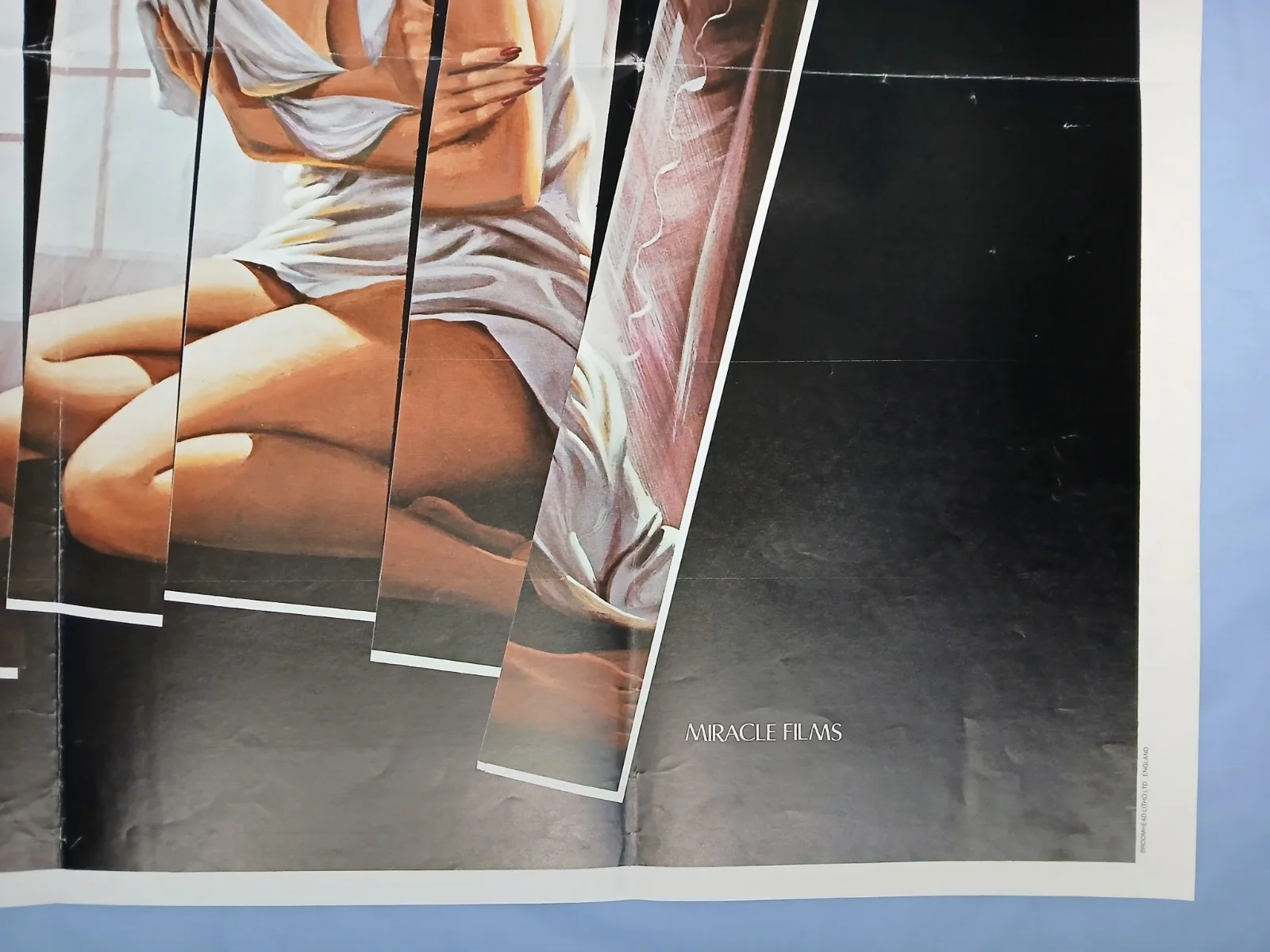 HOUSE OF EVIL (1982) original UK quad poster - college sexploitation horror, изображение 5