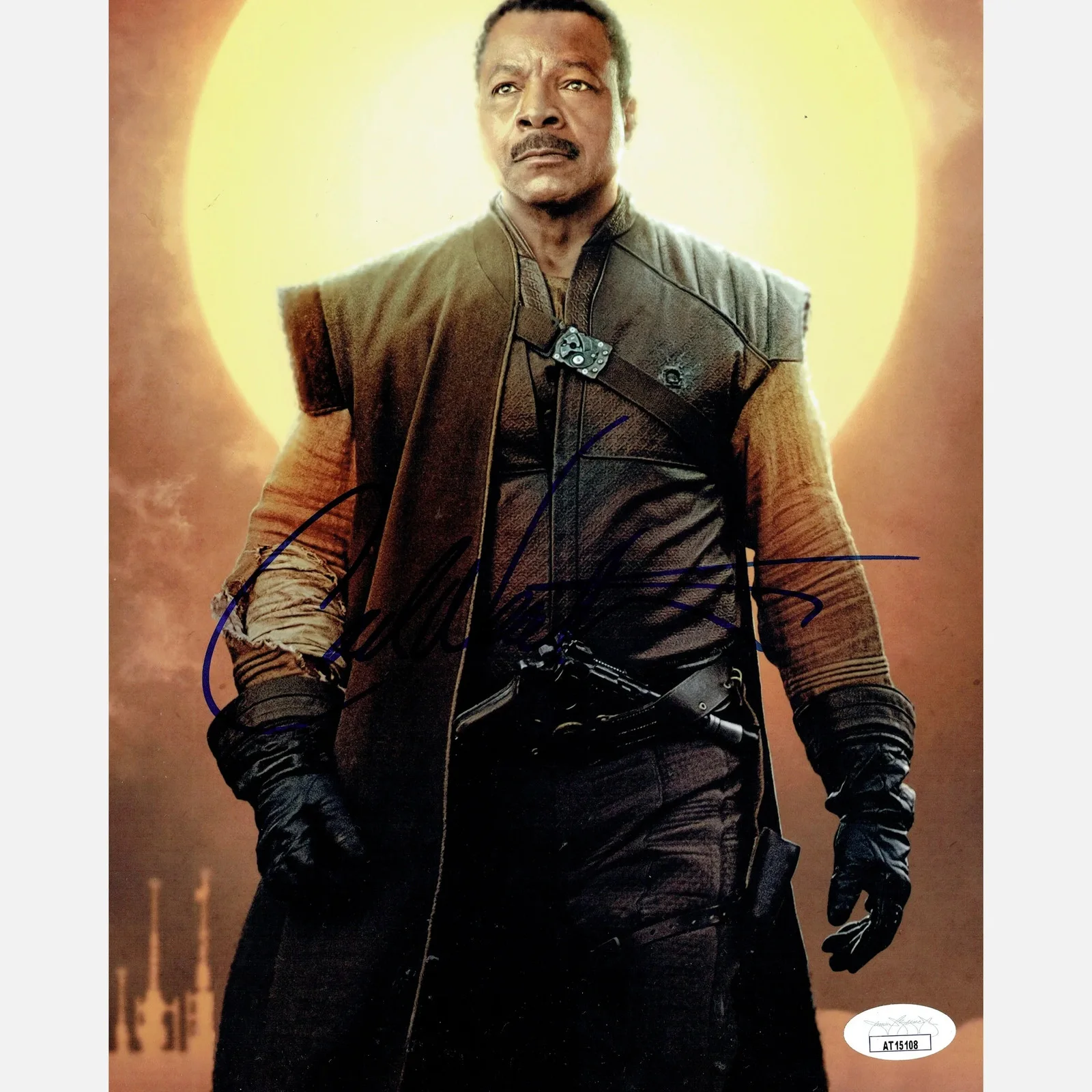 CARL WEATHERS autograph JSA signed 8x10 photography STAR WARS — CARL WEATHERS autograph JSA signed 8x10 photography STAR WARS