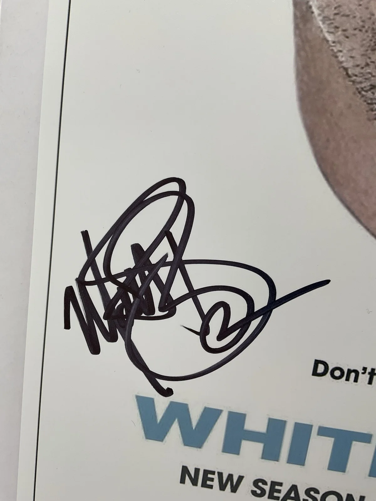 Matt Bomer — Matt Bomer signed 11x14 White Collar signed photo BAS Neal Caffrey signed photo, изображение 2