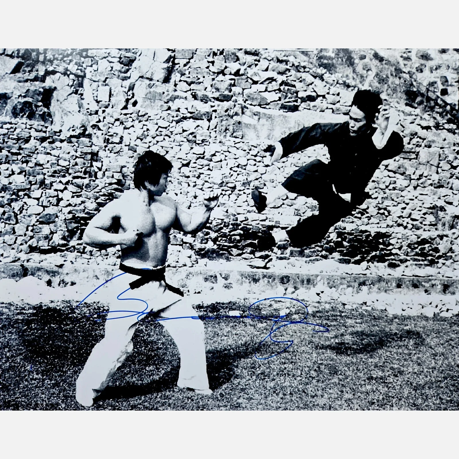 BOLO YEUNG autograph ACOA signed 16x20 photography ENTER THE — BOLO YEUNG autograph ACOA signed 16x20 photography ENTER THE DRAGON