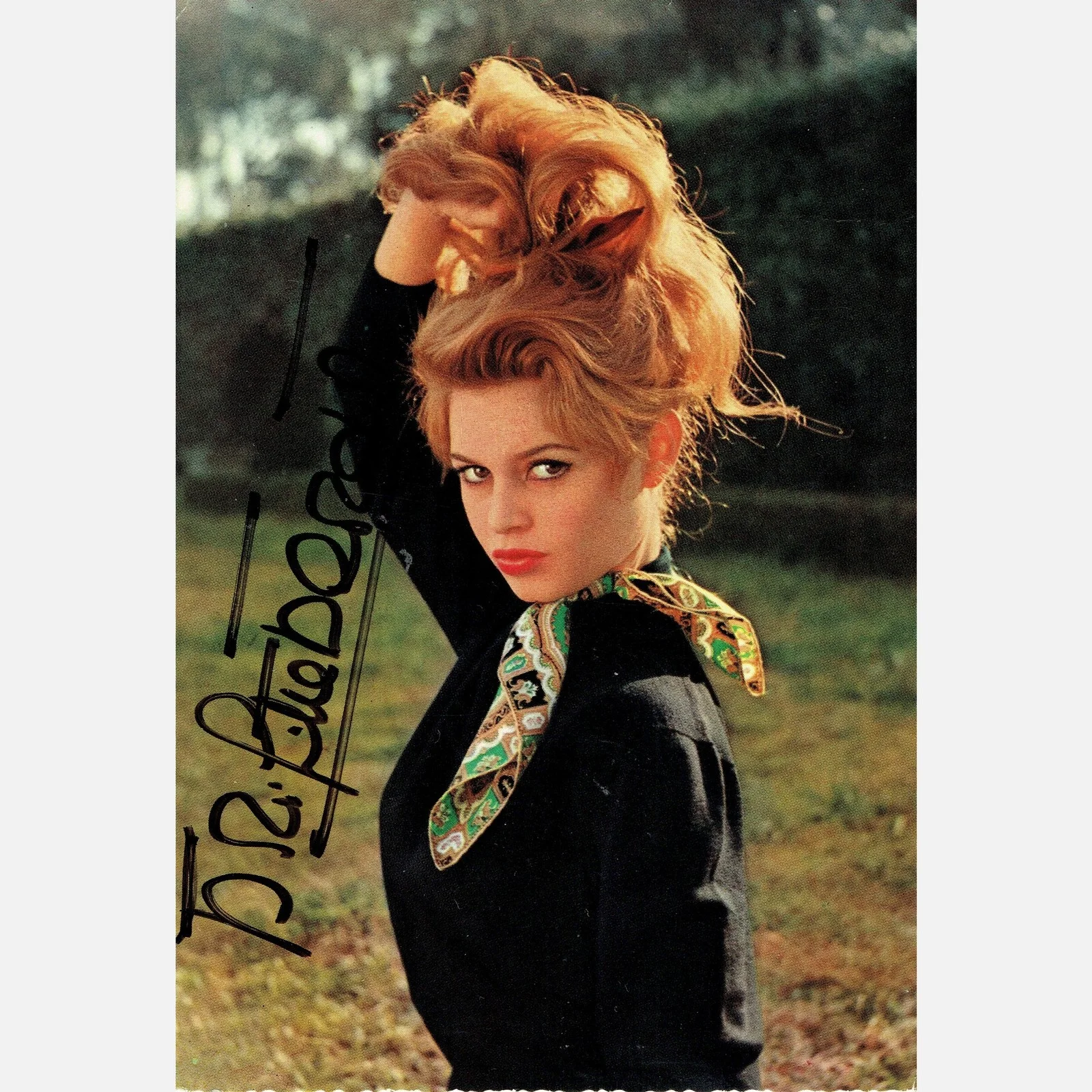 BRIGITTE BARDOT autograph ACOA signed 4x6 VINTAGE photography — BRIGITTE BARDOT autograph ACOA signed 4x6 VINTAGE photography