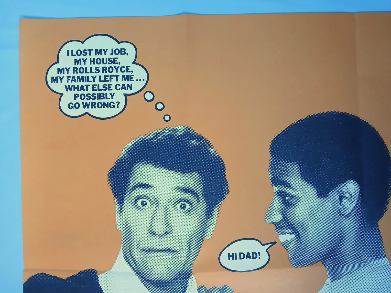 CARBON COPY (1981) rare original UK quad poster - Denzil Washington first movie!, изображение 2