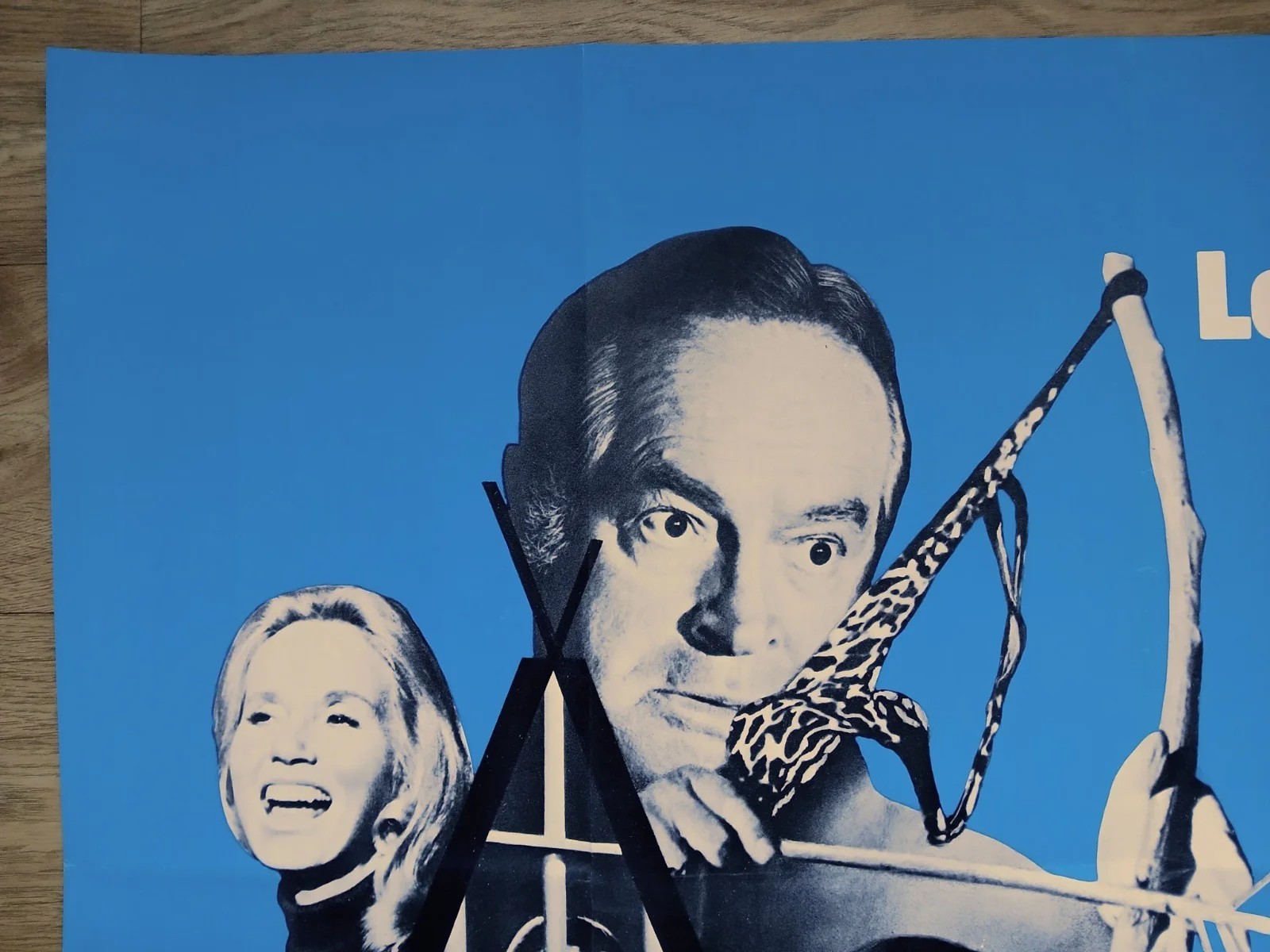 CANCEL MY RESERVATION (1972) rare original UK QUAD POSTER - Bob Hope comedy, image 2