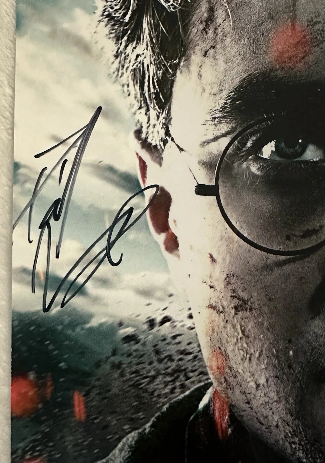 Daniel Radcliffe Signed Poster Harry Potter Original Autograph, image 2
