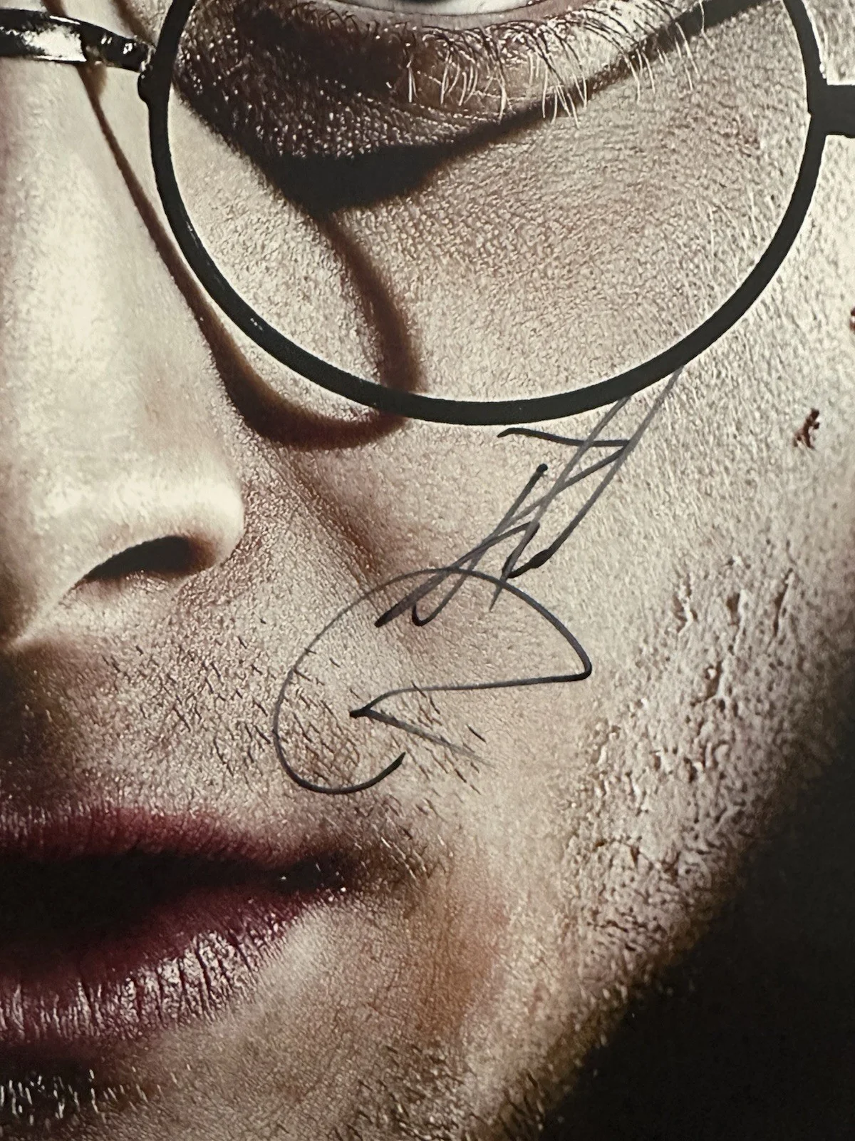 Daniel Radcliffe Signed Poster Harry Potter Original Autograph, image 2