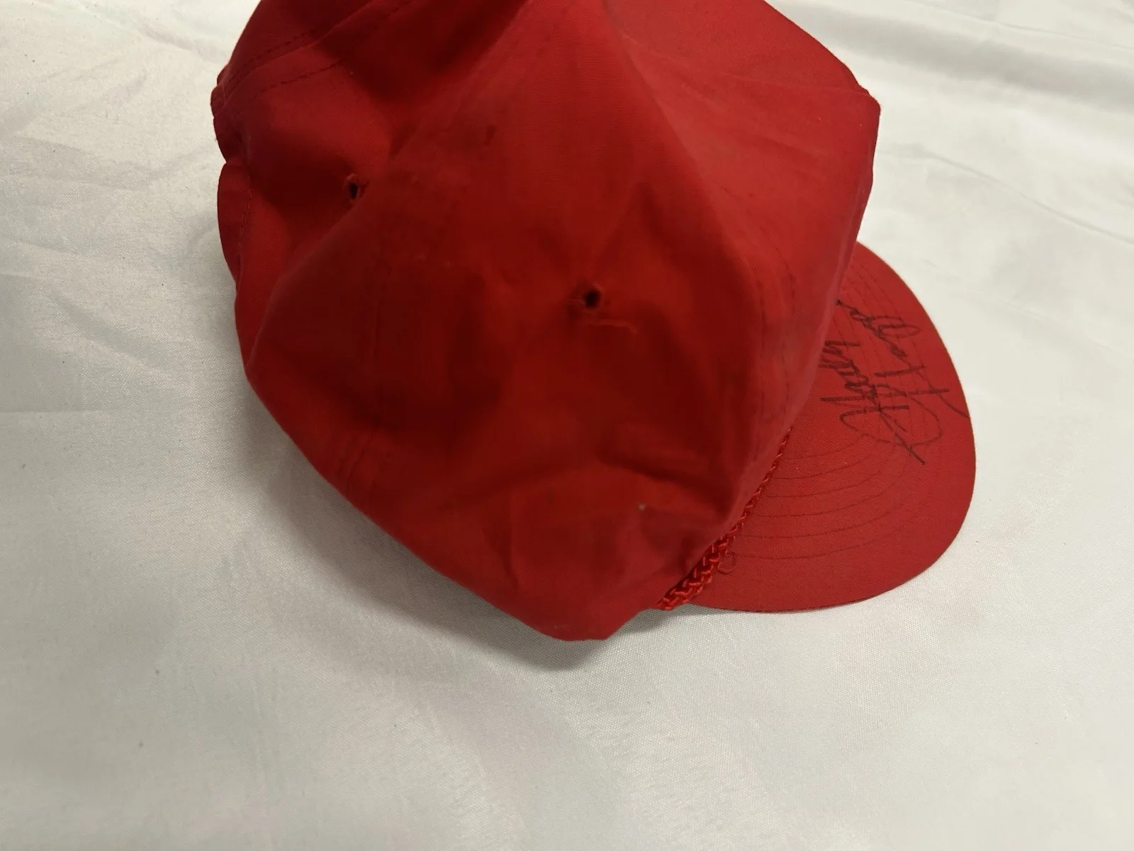 Vintage Autographed 1986 Marty Haggard Jamboree Snapback Hat Music Signed, image 3