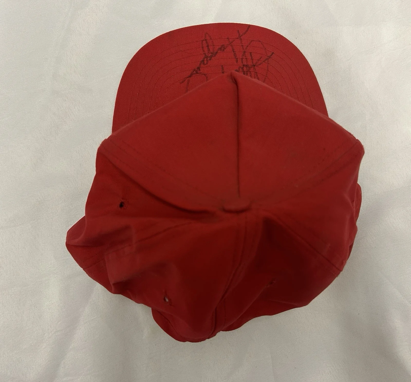 Vintage Autographed 1986 Marty Haggard Jamboree Snapback Hat Music Signed, image 5