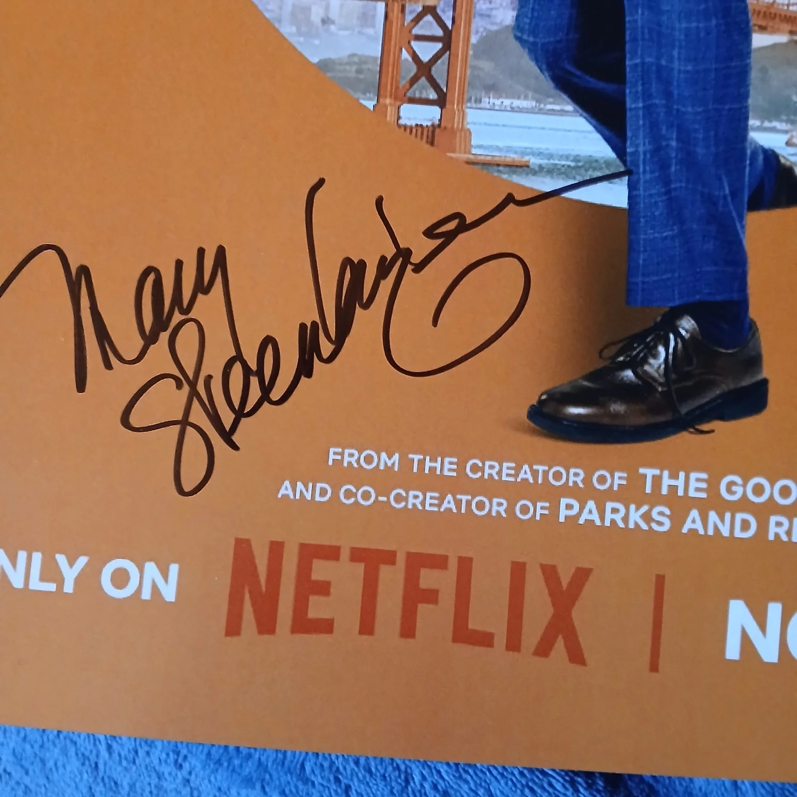 Ted Danson, Mary Steenburgen — Ted Danson And Mary Steenburgen Hand Signed THE MAN ON THE INSIDE 11X17 PHOTO 📸, image 5