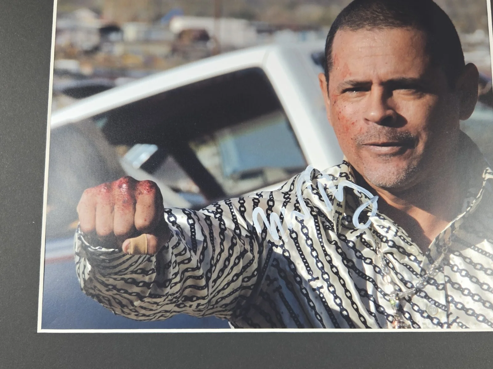 Raymond Cruz Signed Photo Display Framed Breaking Bad 11x14 AW, изображение 2