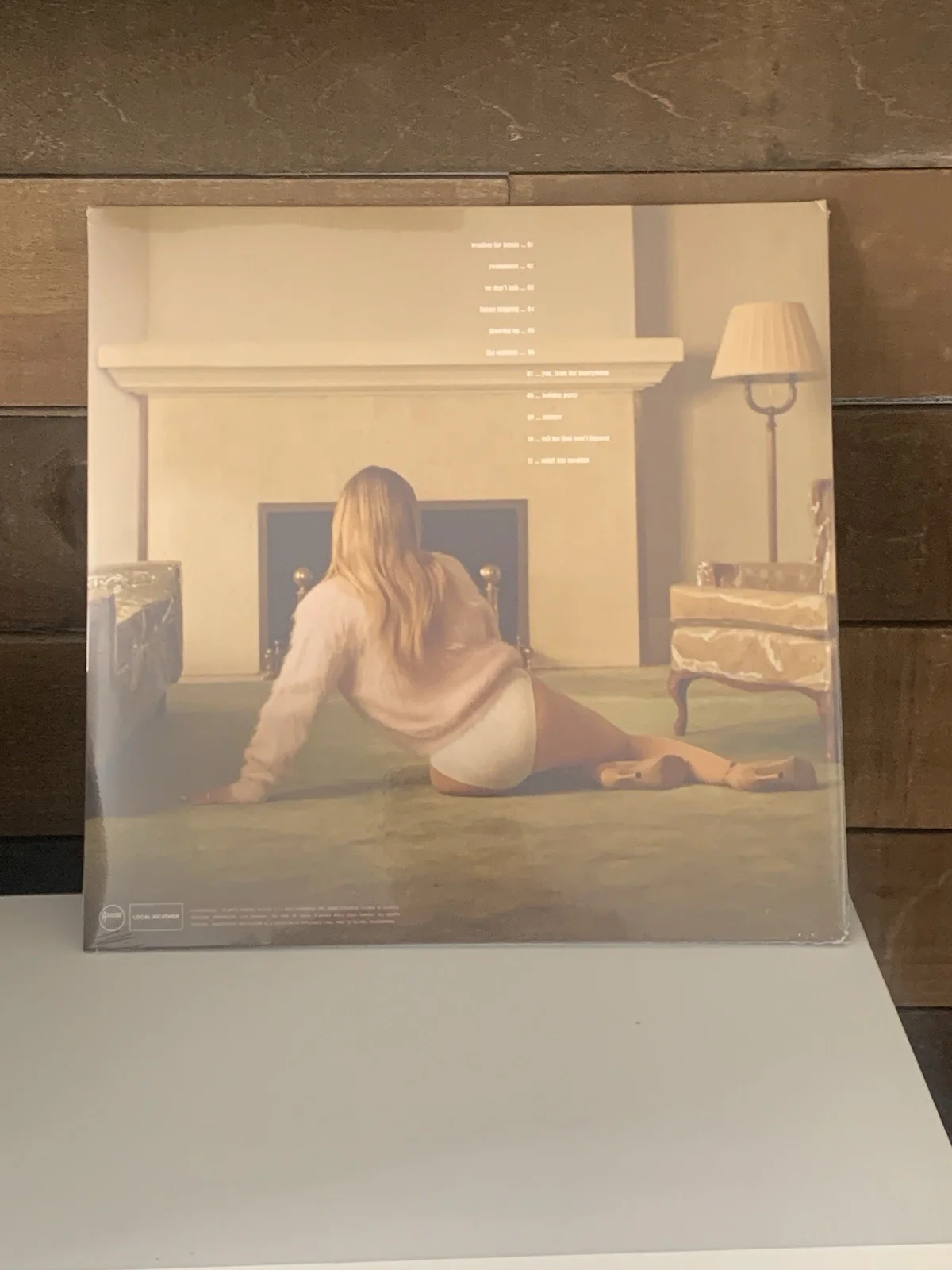 Hilary Duff Luck or Something Signed Pink Vinyl LP Autographed Insert New Sealed, image 3