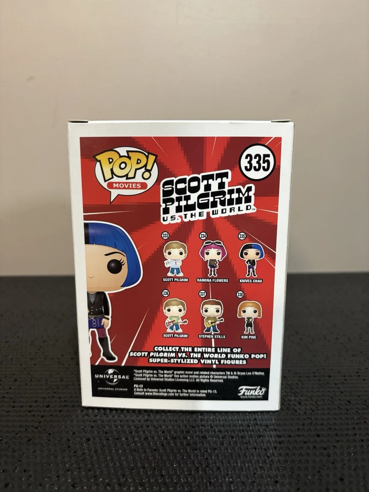 ELLEN WONG — Scott Pilgrim Vs The World Knives Chau Funko Pop 335 Signed By Ellen Wong JSA, image 4