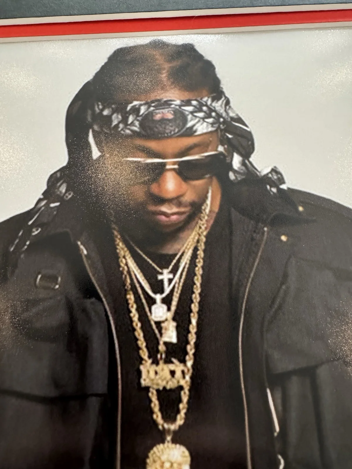 2 Chainz Signed "Dope Don't Sell Itself" CD Insert 11x14 Framed - ACOA, image 2