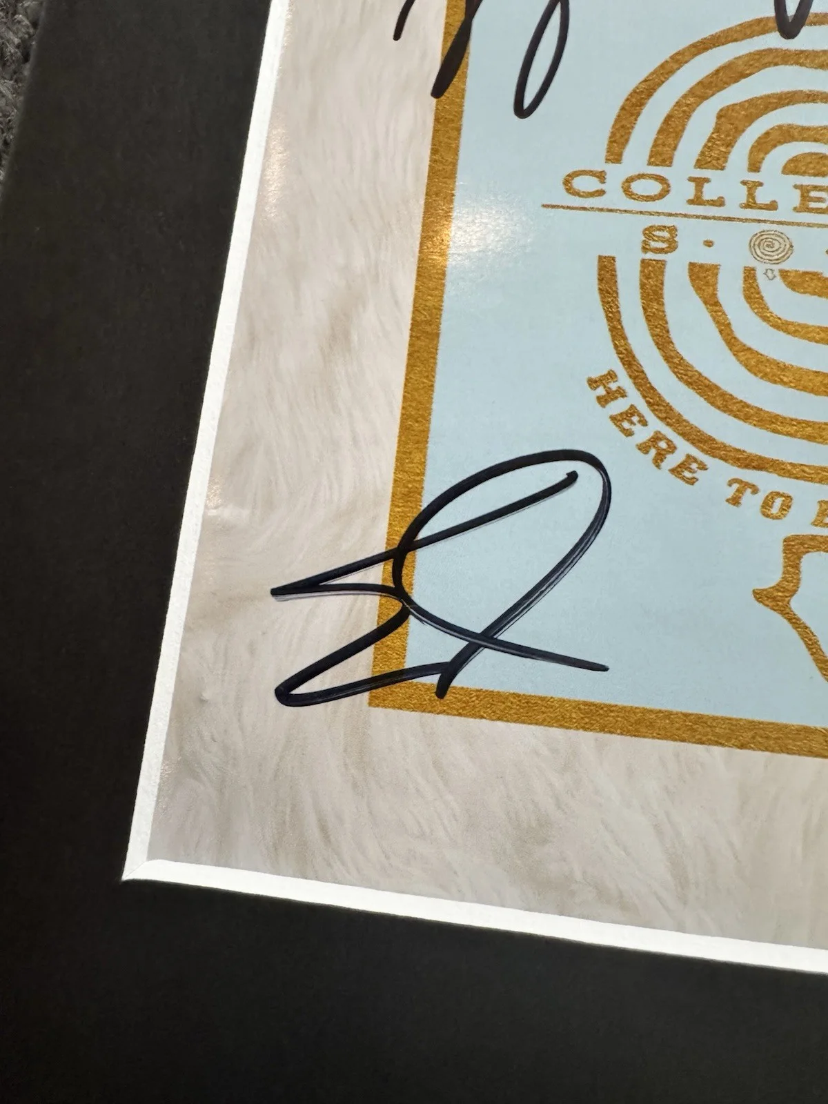Collective Soul Signed "Here To Eternity" CD Insert 11x14 Framed - ACOA, image 5