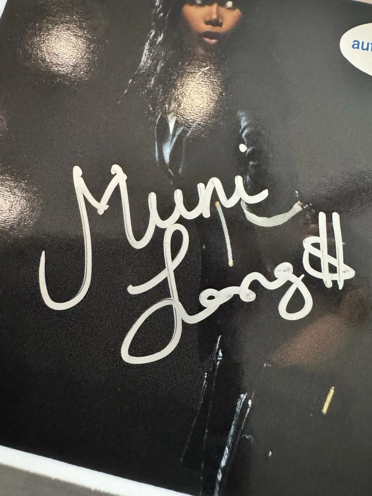 Muni Long Signed "Revenge" CD Insert 11x14 Framed - ACOA, image 2